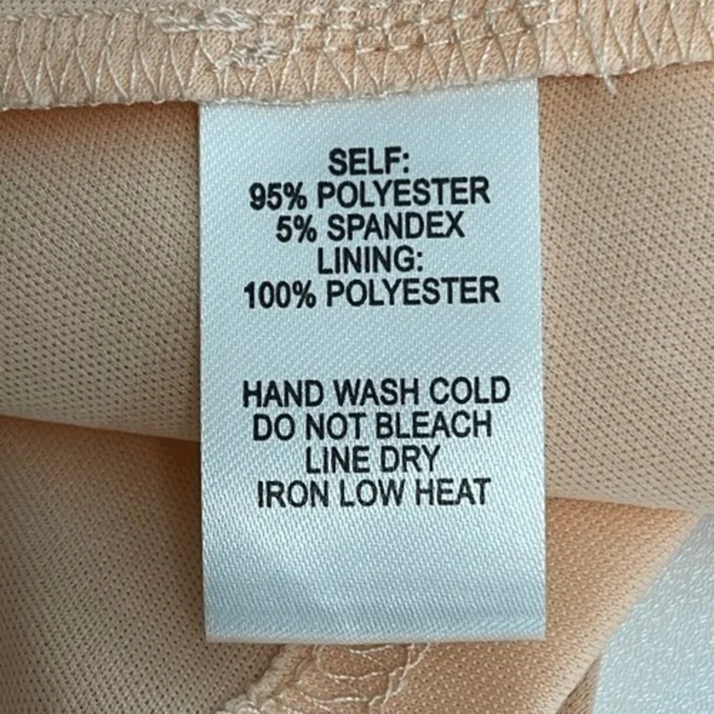 Lulus Darling Delight Blush Peach Skater Dress Plus Size‎ 3X NWT